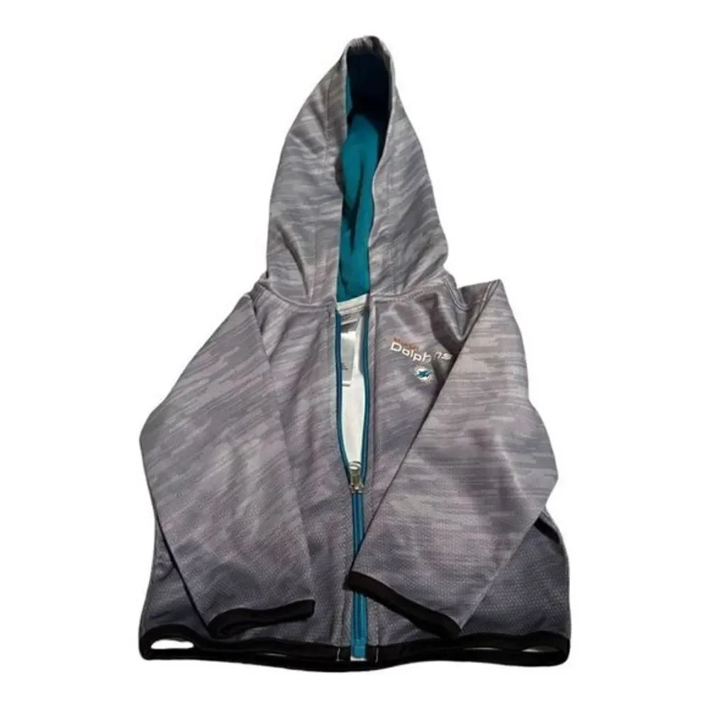 Nfl Miami Dolphins Boys Toddlers Lightweight Jacket
